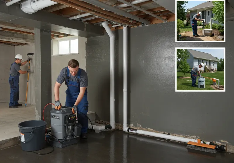 Basement Waterproofing and Flood Prevention process in Lakewood, OH